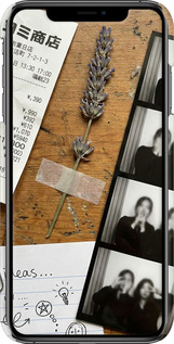 3D пластиковый глянцевый чехол Aesthetic Scrapbook Collage для Apple iPhone XS Max - 6773c-1557 изображение 