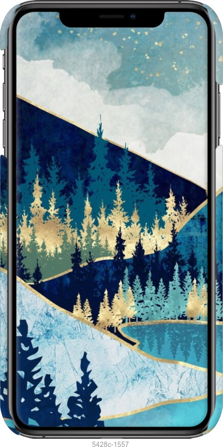 3D пластиковий глянцевий чехол № 5428 для Apple iPhone XS Max - 5428c-1557 изображение 