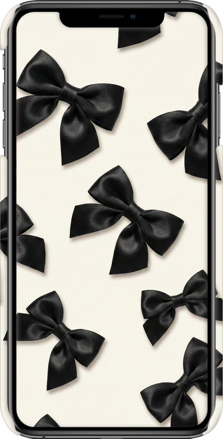 3D пластиковий глянцевий чехол Dark Coquette для Apple iPhone XS Max - 6765c-1557 изображение 