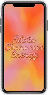 Чехол Bumper чехол Aura Gradient Main Character Energy Aesthetic Y2K для Apple iPhone XS Max - 6783pc-1557 изображение 