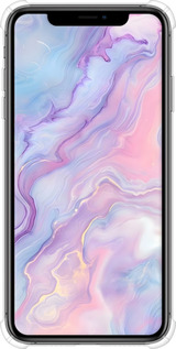 Силіконовий протиударний с посиленими кутами чехол Нежный мрамор для Apple iPhone XS Max - 6310sp-1557 изображение 