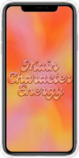 Силіконовий протиударний с посиленими кутами чехол Aura Gradient Main Character Energy Aesthetic Y2K для Apple iPhone XS Max - 6783sp-1557 изображение 