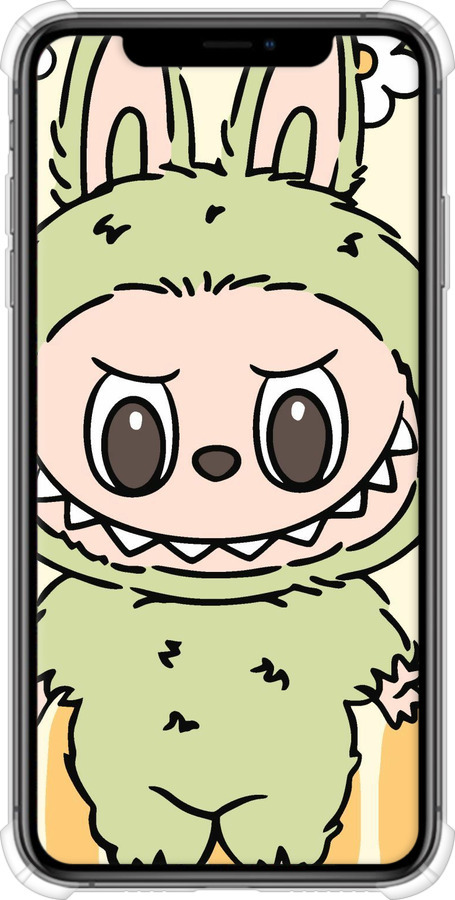 Силіконовий протиударний с посиленими кутами чехол № 6736 для Apple iPhone XS Max - 6736sp-1557 изображение 
