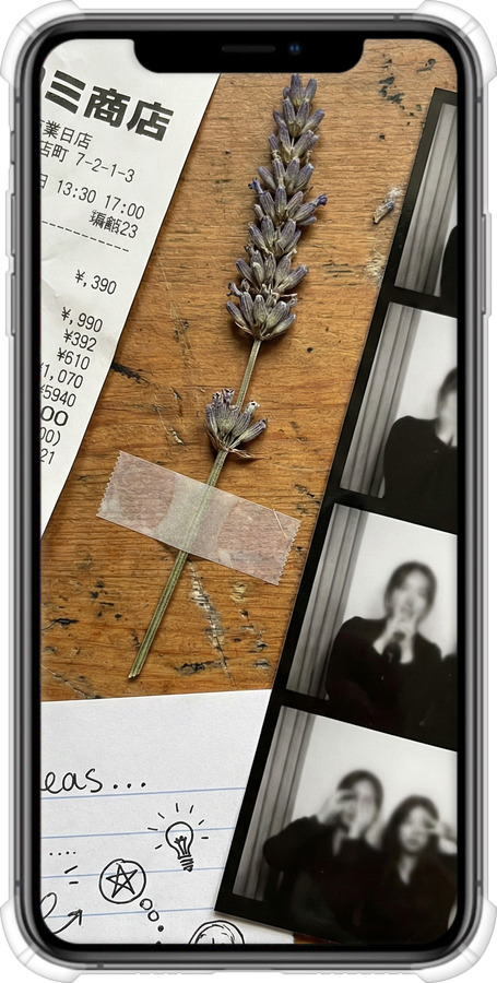 Силіконовий протиударний с посиленими кутами чехол Aesthetic Scrapbook Collage для Apple iPhone XS Max - 6773sp-1557 изображение 