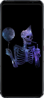 Силиконовый чехол Скелетное искусство для Asus ROG Phone 5 - 6536u-2530 изображение 