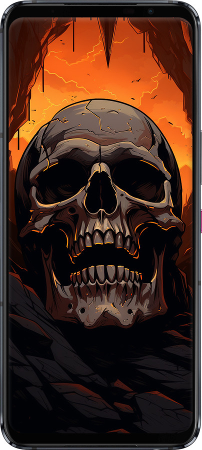 Силіконовий чехол Черв пещері для Asus ROG Phone 5 - 5959u-2530 изображение 