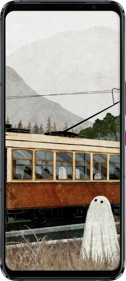 Силиконовый чехол Призрак 2 для Asus ROG Phone 5 - 6247u-2530 изображение 