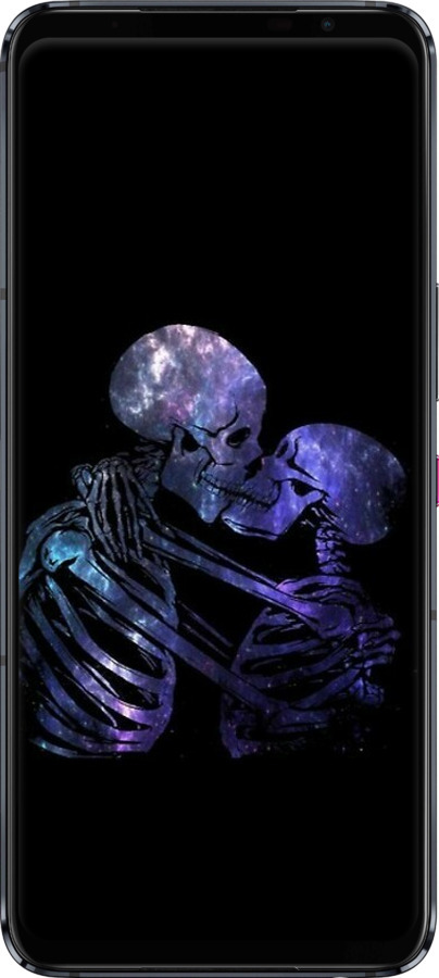 Силиконовый чехол С изображением скелета для Asus ROG Phone 5 - 6537u-2530 изображение 