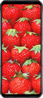 Силіконовий чехол Полуниця для Asus Rog Phone 6 - 6020u-3401 изображение 