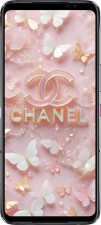 Силиконовый чехол Шанель для Asus Rog Phone 6 - 6366u-3401 изображение 