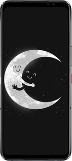 Силіконовий чехол Місячні обійми для Asus Rog Phone 6 - 6508u-3401 изображение 