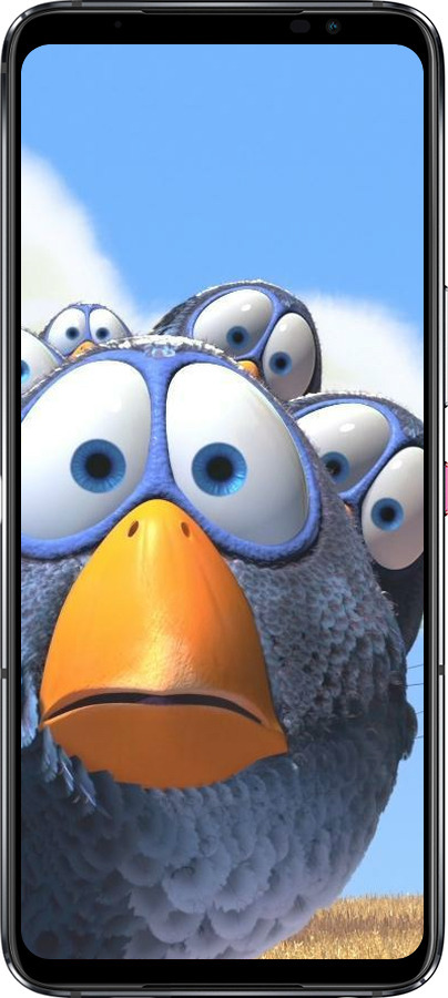 Силиконовый чехол Angry Birds для Asus Rog Phone 6 - 6008u-3401 изображение 