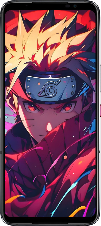 Силиконовый чехол Наруто для Asus Rog Phone 6 - 6274u-3401 изображение 