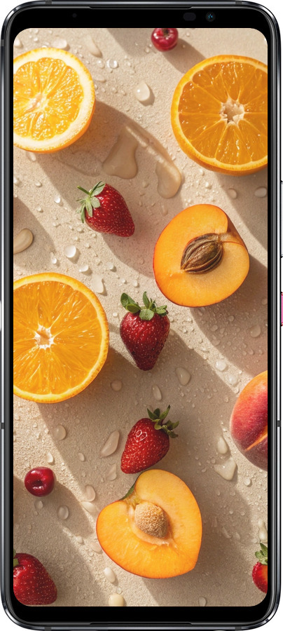 Силіконовий чехол Фрукти 3 для Asus Rog Phone 6 - 6703u-3401 изображение 