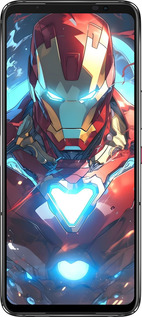 Силиконовый чехол Железный человек для Asus Rog Phone 7 - 6372u-3405 изображение 