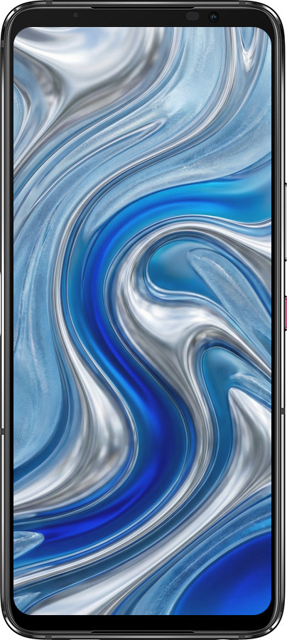 Силіконовий чехол Liquid Chrome для Asus Rog Phone 7 - 6781u-3405 изображение 