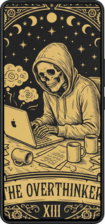 Силиконовый чехол The Overthinker для Asus ROG Phone 8 - 6774u-3696 изображение 