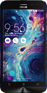 3D пластиковий матовий чехол Арт акварель для Asus ZenFone 2 Laser ZE500KL - 6329m-113 изображение 