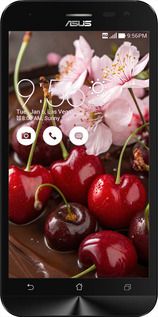 Силіконовий чехол Вишня у шоколаді для Asus ZenFone 2 Laser ZE500KL - 6698u-113 изображение 