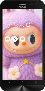 Силиконовый чехол Лабубу для Asus ZenFone 2 Laser ZE500KL - 6708u-113 изображение 