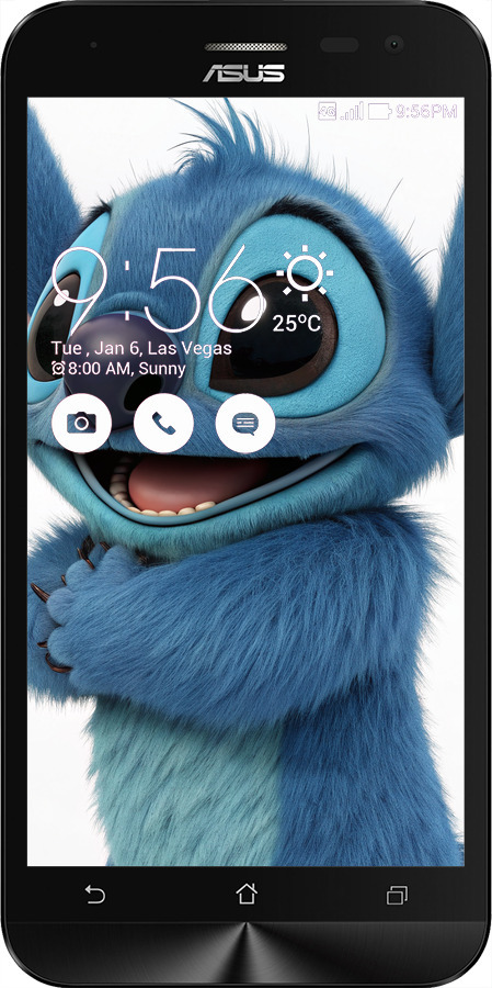 Силиконовый чехол Стич 1 для Asus ZenFone 2 Laser ZE500KL - 6686u-113 изображение 