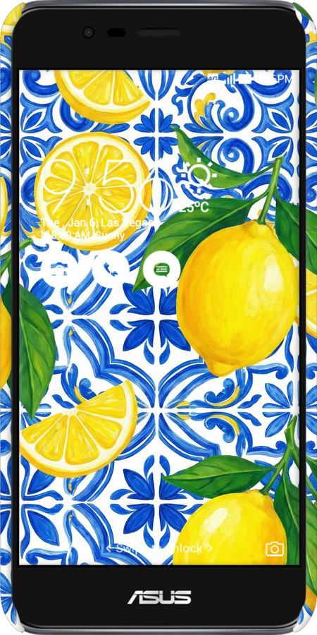 3D пластиковий матовий чехол Grocery Girl Italian Summer для Asus Zenfone 3 Max ZC520TL - 6766m-442 изображение 