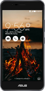 Силиконовый чехол Огонь для Asus Zenfone 3 Max ZC520TL - 6021u-442 изображение 