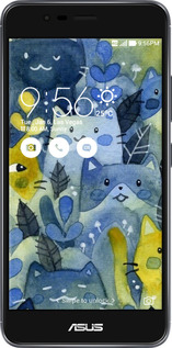 Силіконовий чехол Із зображенням котячого лісу для Asus Zenfone 3 Max ZC520TL - 6447u-442 изображение 