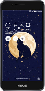Силиконовый чехол Cute Cat Celestial/Witchy для Asus Zenfone 3 Max ZC520TL - 6787u-442 изображение 