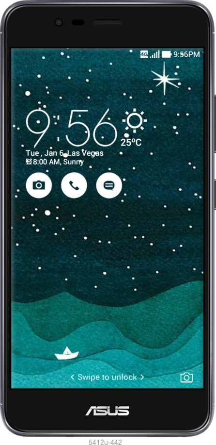 Силиконовый чехол № 5412 для Asus Zenfone 3 Max ZC520TL - 5412u-442 изображение 