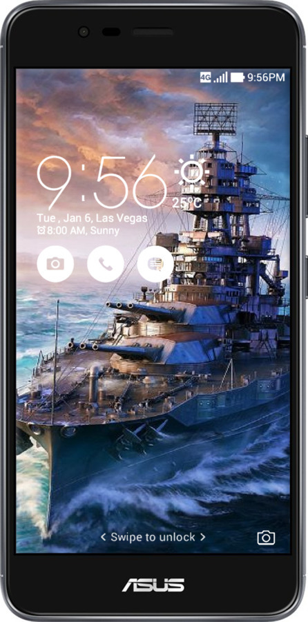 Силіконовий чехол Військовий корабель, world of tanks, wargaming для Asus Zenfone 3 Max ZC520TL - 6461u-442 изображение 