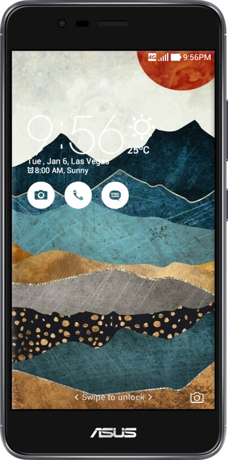 Силіконовий чехол захід сонця для Asus Zenfone 3 Max ZC520TL - 6475u-442 изображение 