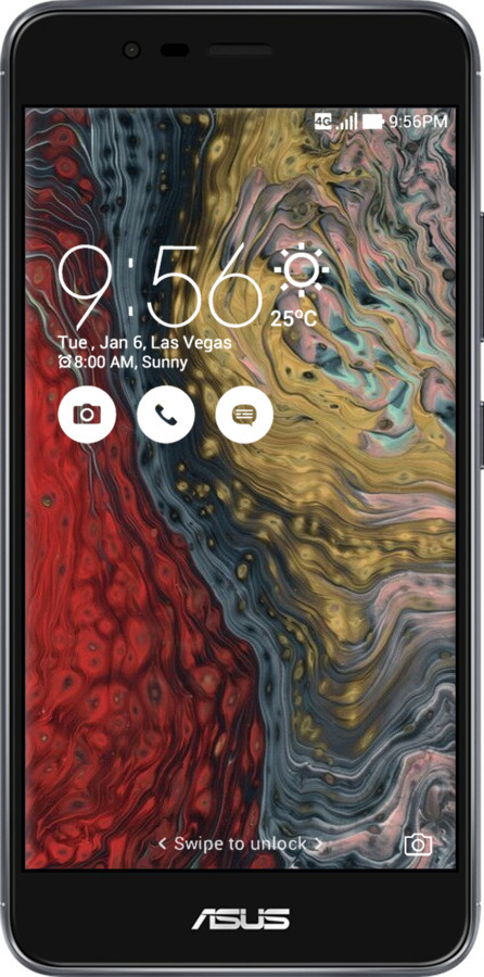 Силиконовый чехол С изображением абстрактной живописи для Asus Zenfone 3 Max ZC520TL - 6530u-442 изображение 