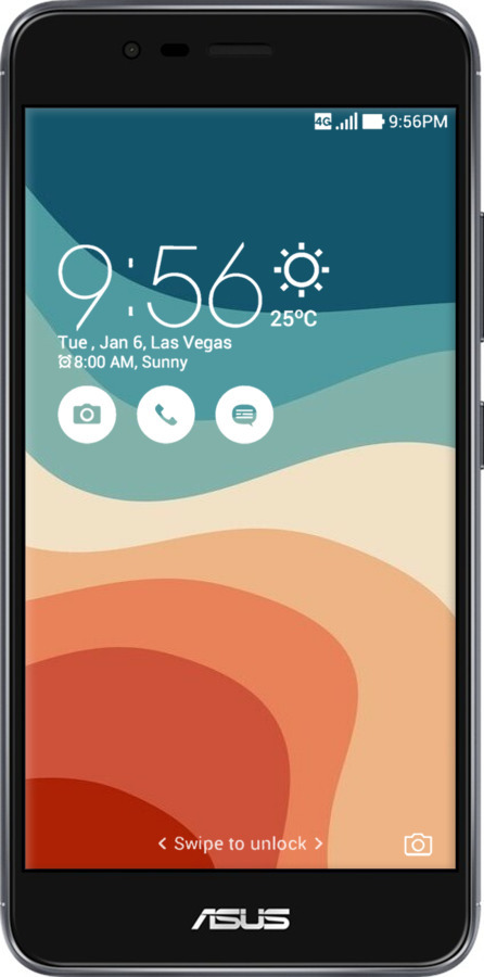 Силиконовый чехол В стиле ретро с волнами для Asus Zenfone 3 Max ZC520TL - 6531u-442 изображение 