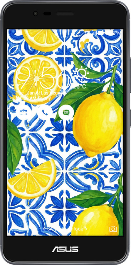 Силіконовий чехол Grocery Girl Italian Summer для Asus Zenfone 3 Max ZC520TL - 6766u-442 изображение 