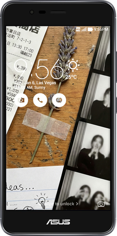 Силіконовий чехол Aesthetic Scrapbook Collage для Asus Zenfone 3 Max ZC520TL - 6773u-442 изображение 