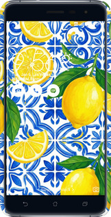 3D пластиковый матовый чехол Grocery Girl Italian Summer для Asus Zenfone 3 ZE520KL - 6766m-449 изображение 