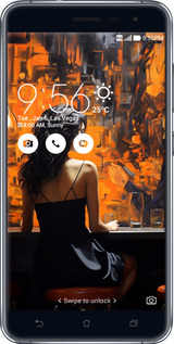 Силіконовий чехол Чохол для телефону для Asus Zenfone 3 ZE520KL - 5962u-449 изображение 