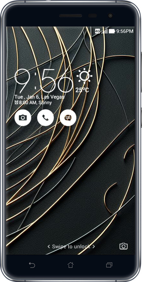 Силиконовый чехол Связь между мирами для Asus Zenfone 3 ZE520KL - 5837u-449 изображение 