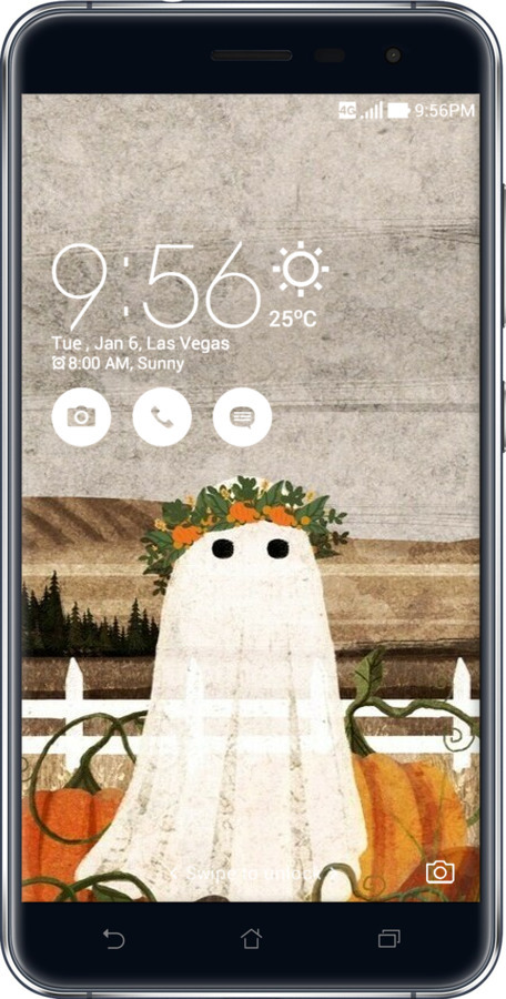 Силіконовий чехол Привид для Asus Zenfone 3 ZE520KL - 6245u-449 изображение 