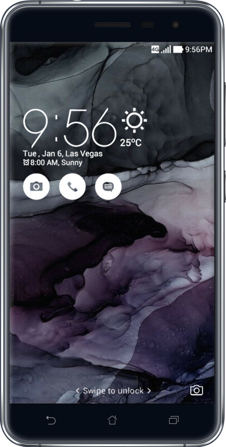 Силіконовий чехол Абстрактні картини та мистецтво для Asus Zenfone 3 ZE520KL - 6434u-449 изображение 