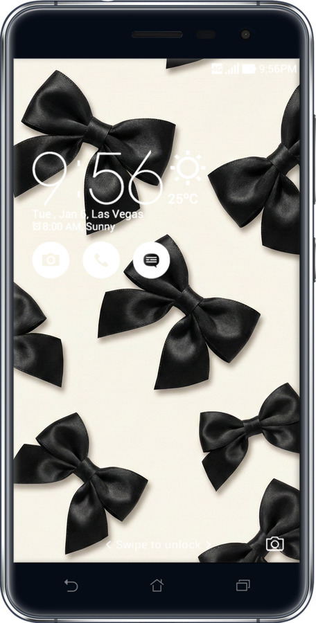 Силиконовый чехол Dark Coquette для Asus Zenfone 3 ZE520KL - 6765u-449 изображение 