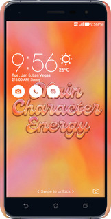 3D пластиковый матовый чехол Aura Gradient Main Character Energy Aesthetic Y2K для Asus Zenfone 3 ZE552KL - 6783m-448 изображение 