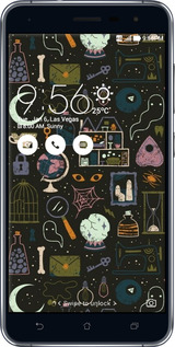 Силиконовый чехол Колдовской принт для Asus Zenfone 3 ZE552KL - 6425u-448 изображение 