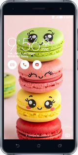 Силиконовый чехол Печенье для Asus Zenfone 3 ZE552KL - 6693u-448 изображение 