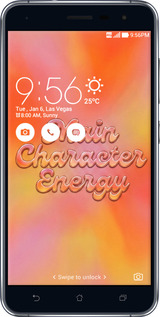 Силиконовый чехол Aura Gradient Main Character Energy Aesthetic Y2K для Asus Zenfone 3 ZE552KL - 6783u-448 изображение 