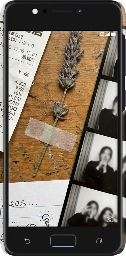 3D пластиковий матовий чехол Aesthetic Scrapbook Collage для Asus ZenFone 4 Max ZC520KL - 6773m-1242 изображение 