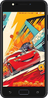 Силиконовый чехол Тачки для Asus ZenFone 4 Max ZC520KL - 6288u-1242 изображение 