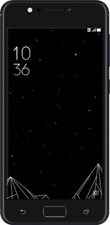 Силиконовый чехол Черно белые абстрактные горы для Asus ZenFone 4 Max ZC520KL - 6437u-1242 изображение 
