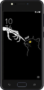 Силіконовий чехол Кішка для Asus ZenFone 4 Max ZC520KL - 6505u-1242 изображение 